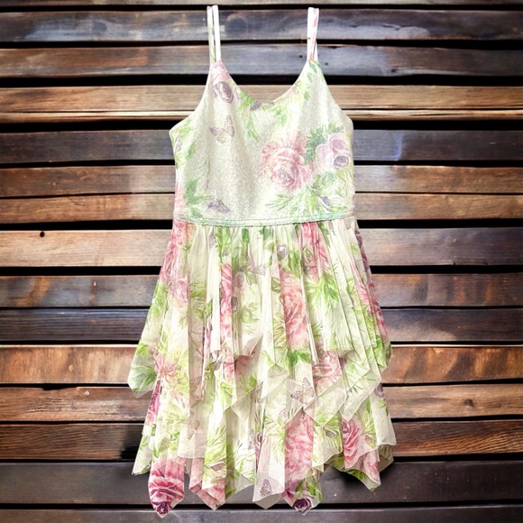 lilt Other - Girls floral twirl dress size 10